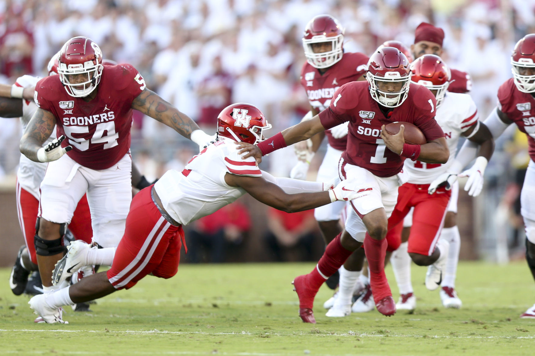 Jalen Hurts in 2019
